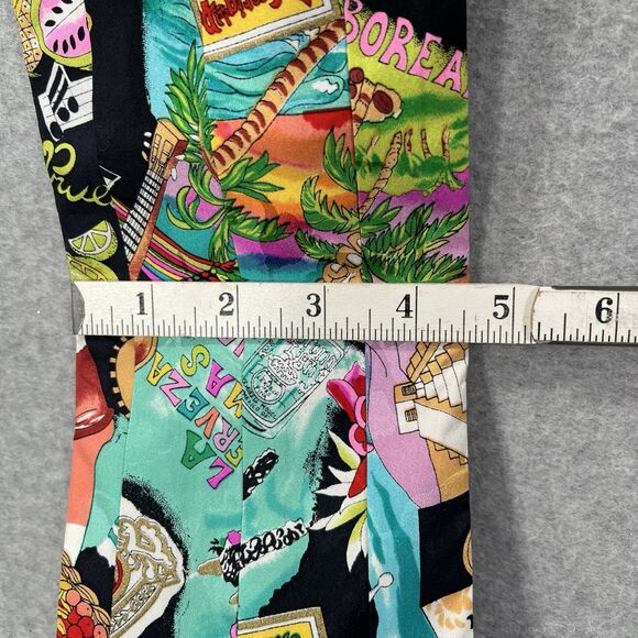 Nicole Miller La Cerveza Cummerbund Men’s Tuxedo Accessory Rare Limited tropical - Picture 9 of 16
